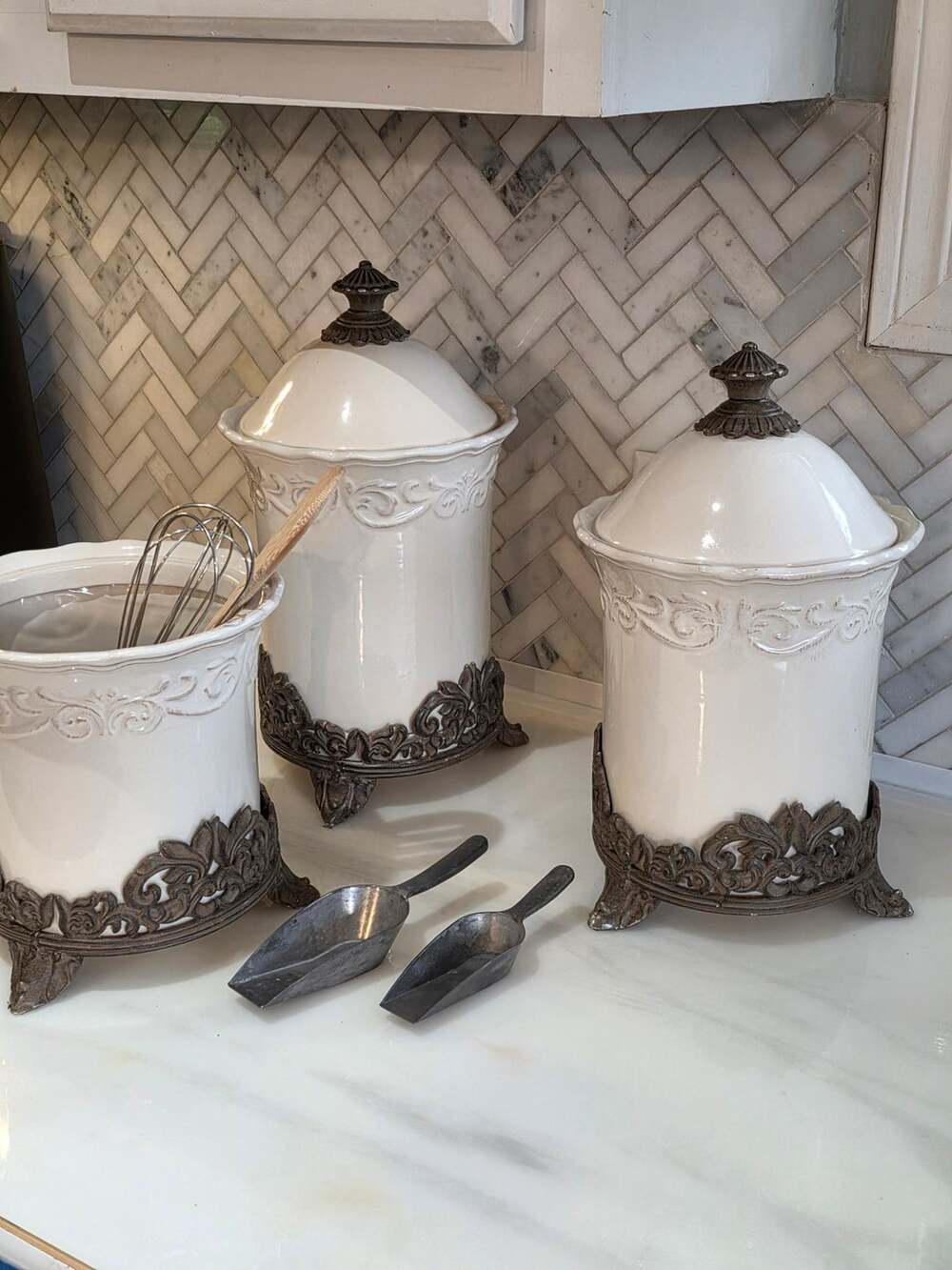 Chris Madden Corvella Canister Set